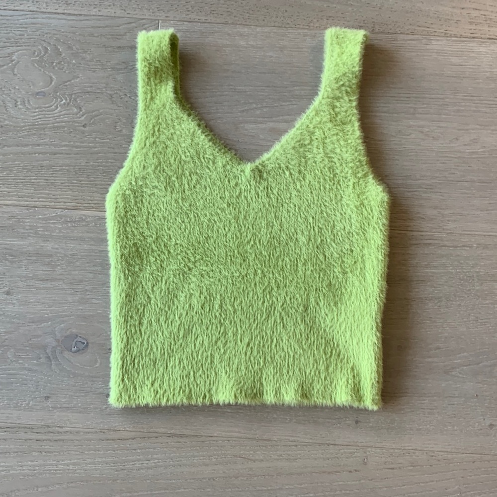 Green SHEIN top, and size small